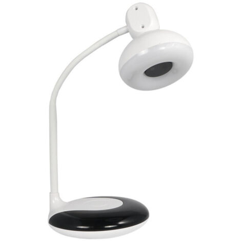 TRADE SHOP - Lampada Led Usb Ricaricabile Induzione Da Scrivania Dimmerabile 2.5w 5v Dt-2101 -