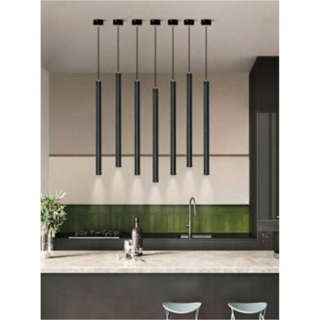 TRADE SHOP - Lampadario Da Soffitto Led 3 Watt Punto Luce Fredda Calda Naturale Nero A11-n - -Bianco Naturale      -