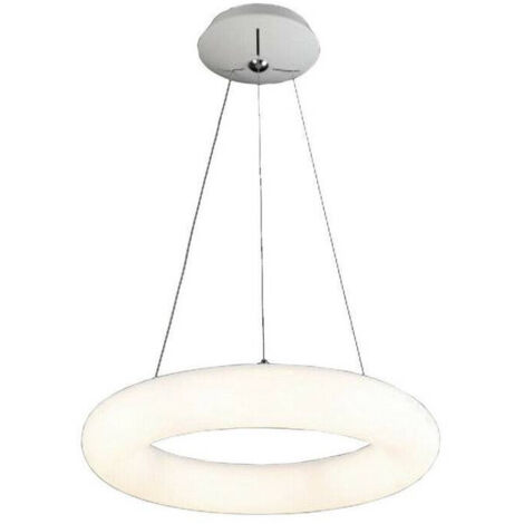 TRADE SHOP - Lampadario Sospeso 36w Lampada Tripla Accensione Luce Bianca Calda Naturale B30 -