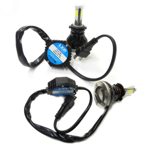 Trade Shop - Lampade Fari Ricambio Para Auto 4 Led 8s H7 Alta Luminosita Bianco Fred -