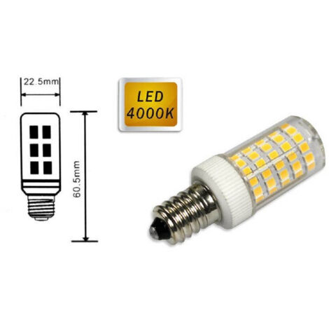 Trade Shop - LAMPADINA 86 LED E14 7WATT LIGHTWEIGHT 6500K 3000K 4000K FRIGO UND CAPPA -