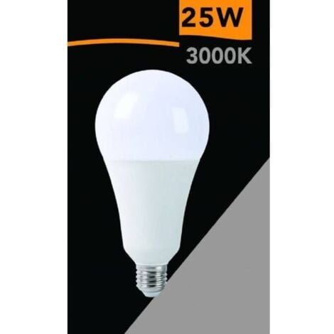 Lampadina LED E27 25W a globo bianco caldo - D'Alessandris