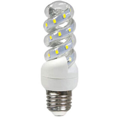 Trade Shop - Lampadina A Led E27 11 W Luce Fredda Calda Naturale Modello Torciglione S-11w -