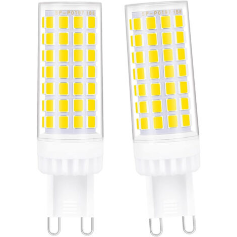 TRADE SHOP - Lampadina Faretto 5w Led 72 Smd 2835 Attacco G9 Luce Bianca Fredda Calda 220v - -Bianco Freddo -