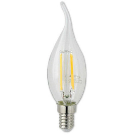 Trade Shop - Lampadina Led 4 W E14 Luz Natural Calda 440lm C35a-t -