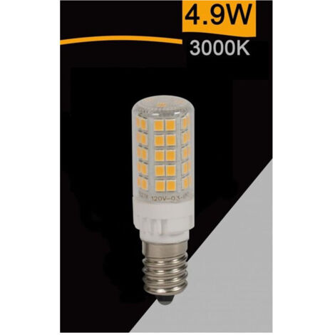 Trade Shop - Lampadina Led E14 4.9w 600lm Tubolare Luce 3000k 6500k 4000k Sparac-e14-4.9w-ce2 -