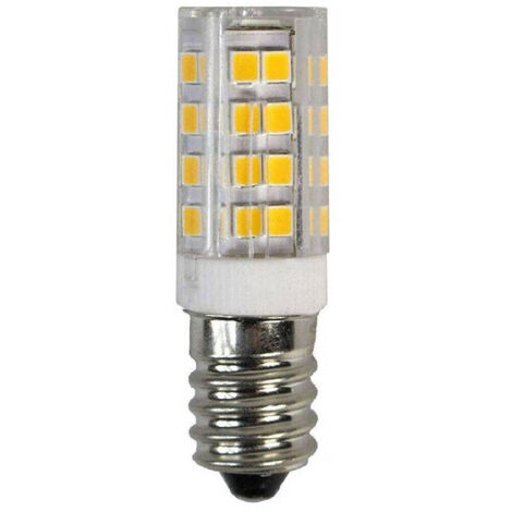 TRADE SHOP - Lampadina Led E14 5 Watt 51 Led Smd Luce 6500k 3000k 4000k 500 Lumen 220v E14-01 - -Bianco Naturale      -