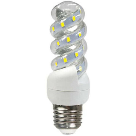 Trade Shop - LAMPADINA LED E27 13W SPIRALE LUCE FREDDA NATURAL CALDA 6500K 4000K 3000K S13W -