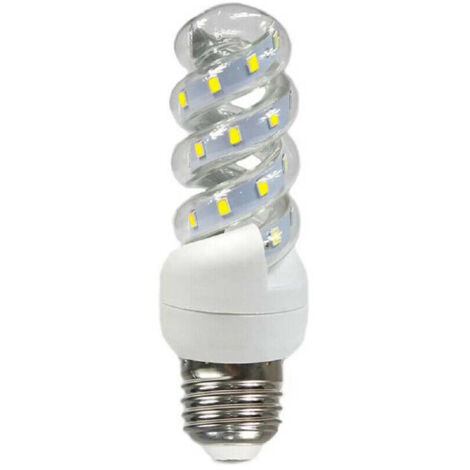 TRADE SHOP - Lampadina Led E27 22w Spirale Luce Calda 3000k Naturale 4000k Fredda 6500k S22w - -Bianco Freddo      -