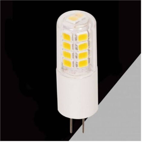 TRADE SHOP - Lampadina Led G4 Ac/dc 12v 3 Watt 360 Lm Luce 6500k 3000k 4000k Spardc-g4-3w-002 - -Bianco Naturale      -