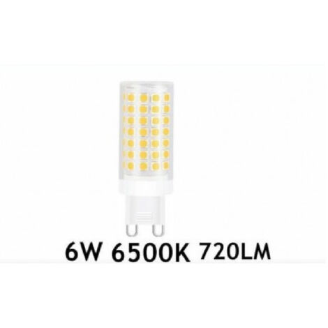 Trade Shop - Lampadina Led G9 6 Watt 720lm Luce Calda 3000k Naturale 4000k Fredda 6500k -