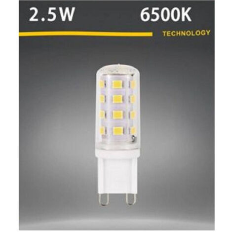 Trade Shop - Lampadina Led G9 Spotlight 2.5w Tubolare Luce Calda Fredda Naturale 250lm G9-2.5w -