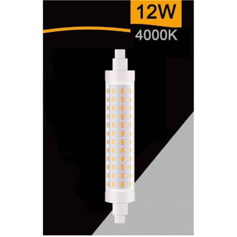 Trade Shop - Lampadina Led R7s 12 W 1320lm Tubolare Luce 3000k 4000k 6500k Sparac-r7s-12w-001 -