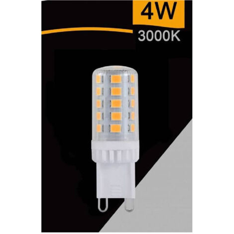 TRADE SHOP - Lampadina Led Smd G9 4 Watt 480lumen Luce Calda Fredda Naturale Sparac-g9-4w-ce3 - -Bianco Caldo      -
