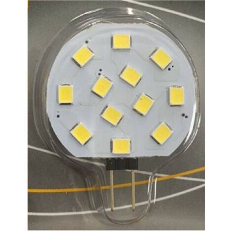 Trade Shop - Lampadina Light Led Slim G4 1.8 Watt Lampada Piatta 12v Luce 6500k 3000k 4000k -