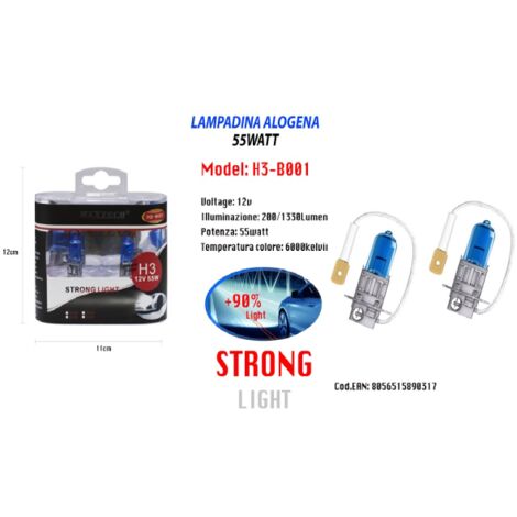 Lampadine alogene H1 - 12 [V] 55 [W] - BOSMA - Premium Collection