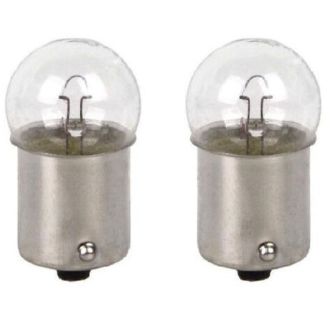 Trade Shop - LAMPADINE DI POSIZIONE AUTO BA15S R5W L-P115 LUCE CALDA 12V 5W ALOGENA NO CANBUS -