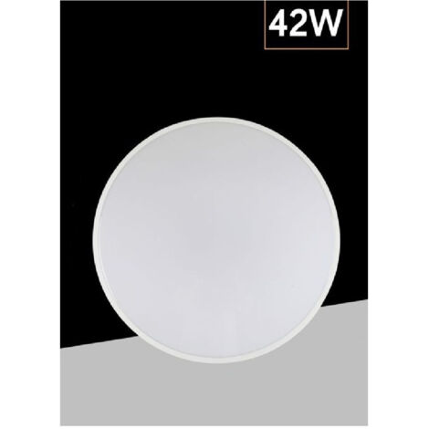 Trade Shop - Lámpara De Pared Led Redonda 42 Vatios Ip44 Tres Temperatura Light Es-pn480-3c -