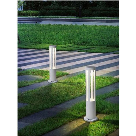 Trade Shop - Lámpara Jardín Lámpara Led Tierra 12w Exterior Calzada Blanco Es28 -
