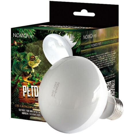 Trade Shop - Lampara Luz Diurna Reptiles Tortugas Terrario 50w Animales Luz Solar Rayos Uvb -