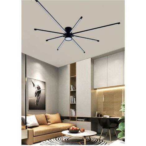 Trade Shop - LAMPE SOFFITTO LED 43W PLAFONIERA MODER BLACK LIGHT 6500K 3000K 4000K PN-27N -