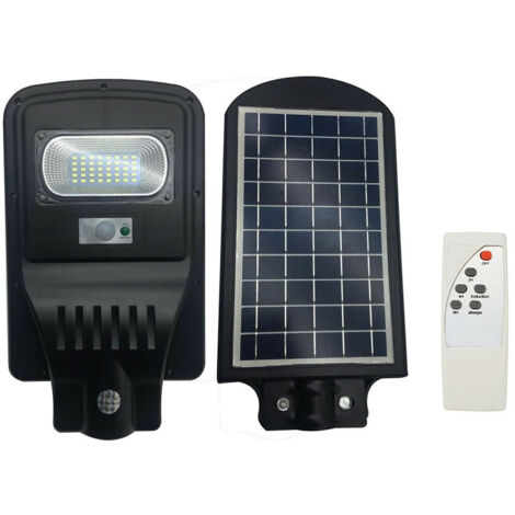 Trade Shop - Lampione Stradale Led 10 W Fotovoltaico Energía External -