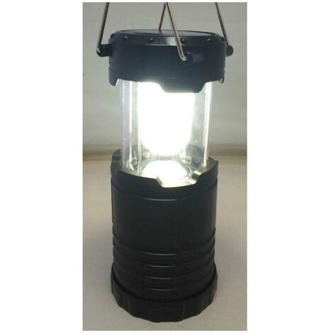 Trade Shop - Lanterna Lampada Da Campegggio Trekking Ricaricabile Ad Energy Solar 8 Leds -