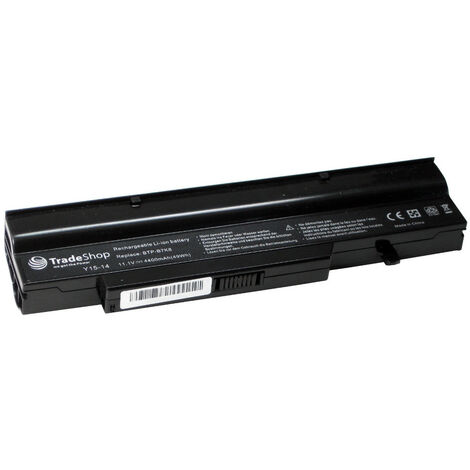 TRADE SHOP Trade-Shop Laptop Notebook Akku 4400mAh für Medion Akoya E5-214 E-5218 MD-97132 MD-97148 MD-97296 MD-96544 MD-97680 MD-98120 ersetzt FUJITSU-SIEMENS BTP-C0K8 S26931-F400-L400 S26393-E006-V133