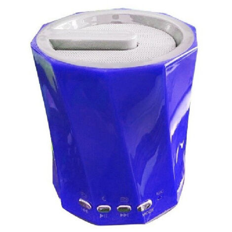 Trade Shop - LAUTSPRECHER BLUETOOTH MP3 FREISPRECHFUNK LED MICRO SD FM RADIO LAUTSPRECHER WS-Y89B -