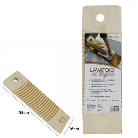 Trade Shop - Lavado De Bebé De Madera Rectangular Linaza De Lino De Lino De Lino 16x55cm -
