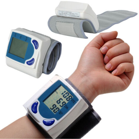 Trade Shop - LCD DIGITALES AUTOMATISCHES BLUTDRUCKMESSGERÄT FÜR DAS HANDGELENK CK101 -