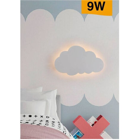 Trade Shop - LED APPLIQUE FORMA NEU LAMPADA ZU PARETE 9 W 3 COLORATION VON LIGHT AQ28-B3C -