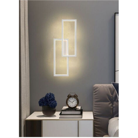 Trade Shop - LED APPLIQUE TO PARETE 32W 2 RETAILS OPEN CALDA CALDA NATURAL AQ25-B -