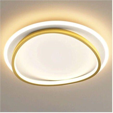 Trade Shop - LED-Deckenleuchte, 36 W, Kreis, Weißgold, modern, rund, natürliches Licht, 71493 -