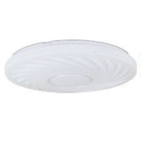 Trade Shop - LED-DECKENLEUCHTE VORTICE 45 WATT KALTLICHT 6500K WEISS 75338 -