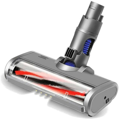 Trade-Shop LED Elektrische Turbodüse / Bodendüse / Staubsaugerdüse / Bürste kompatibel mit Dyson V6 Trigger beutel- und kabelloser Handstaubsauger