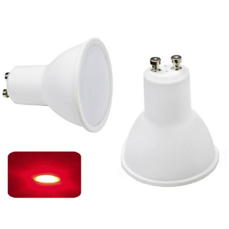 Trade Shop - LED FARETTO GU10 6WATT LIGHT COLOUR BLU ROSSA VERDE 220V LAMPADINA GU10 -