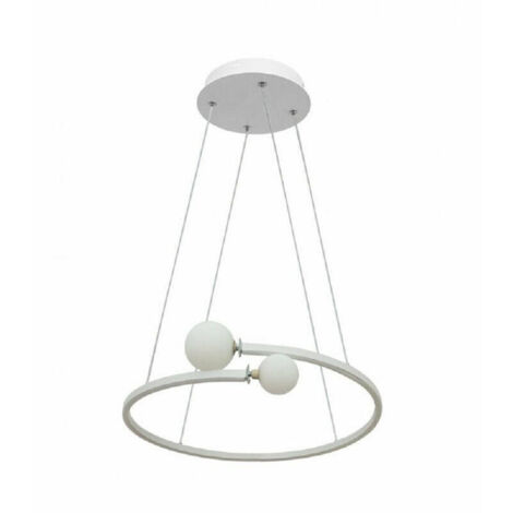 Trade Shop - LED LAMP 34 W EINE SOSPENSION DESIGN MODERN IN ALLUMINIO PVC LUCE 6500K A58 -