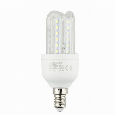 Trade Shop - LED-LAMPE E14 3U 6 WATT WARMES LICHT 3000K KALT 6500K NATUR 4000K 3U-02 -
