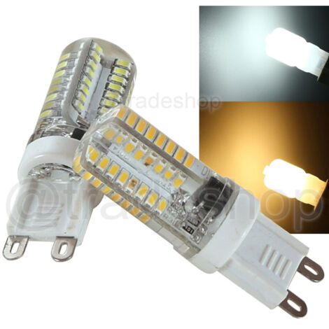 Trade Shop - LED-LAMPE G9 3W 220V 64 LED WARMES UND/ODER KALTES LICHT -