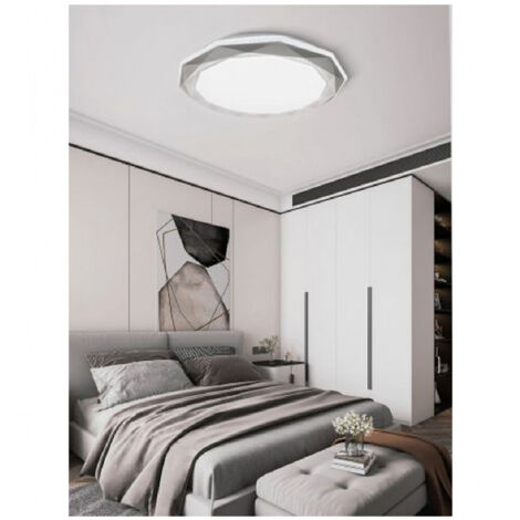 Trade Shop - LED PLAFONIERA 46W DIMMERABILE MIT LIGHT SUPERFICE 6500K 4000K -