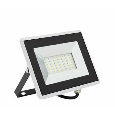 Trade Shop - LED-Strahler, externer Projektor, 100 W, Weiß, IP65, Licht 6500 K, 4000 K, 3000 K, F100W -