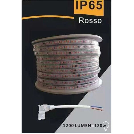Trade Shop - LED-STREIFEN 3535 220 V 12 W/MT 120 LED/MT 100 MT 8 MM VERSCHIEDENE LICHTFARBEN 3535-120D -