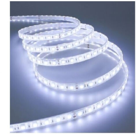 Trade Shop - LED-Streifenrolle 5050, flexibel, 5 m, selbstklebend, für innen und außen, IP65 -