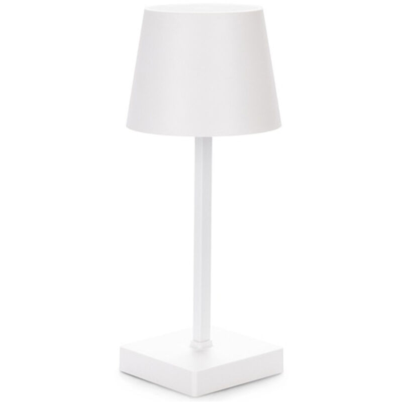 Trade Shop Traesio - Trade Shop - lampada da tavolo a led touch luce calda dimmerabile batteria ricaricabile usb - Weiß