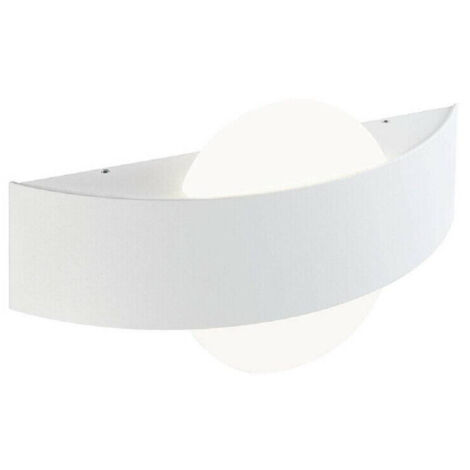 Trade Shop - LED-WANDLAMPE 8W WEISSE LAMPE MIT DOPPELTEM EMISSIONSLICHT 6500K 3000K 4000 E17 -