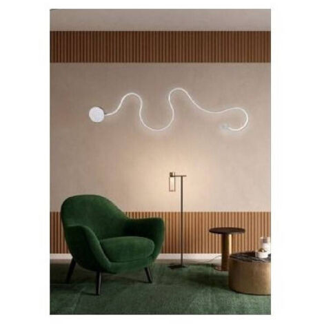 Trade Shop - LED-Wandleuchte, 28 W, weißes Band, Wandleuchte, natürliches warmes und kaltes Licht, E69-B -
