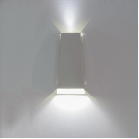 Trade Shop - LED-Wandleuchte mit doppelter Lichtemission 6W Licht 6500K 4000K XC-9042 -