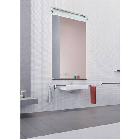 Trade Shop - LED Wandleuchte Spiegelleuchte Linear 7 Watt 45cm Badezimmerbeleuchtung 4000K 6500K F02 -