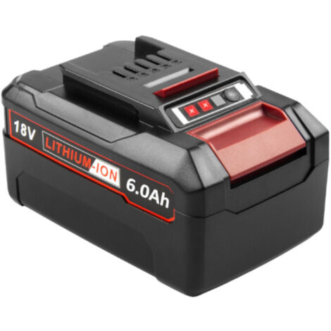 Trade-Shop Li-Ion Akku 18V / 6000mAh für Kraftixx KX-AHE 1820 Li Solo, KX-AHS 1858 Li Solo, KX-AKS 1825 Li Solo ersetzt 4514071, 4514072